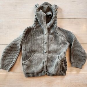 Jamie Kay size 4 year bear ear knit sweater